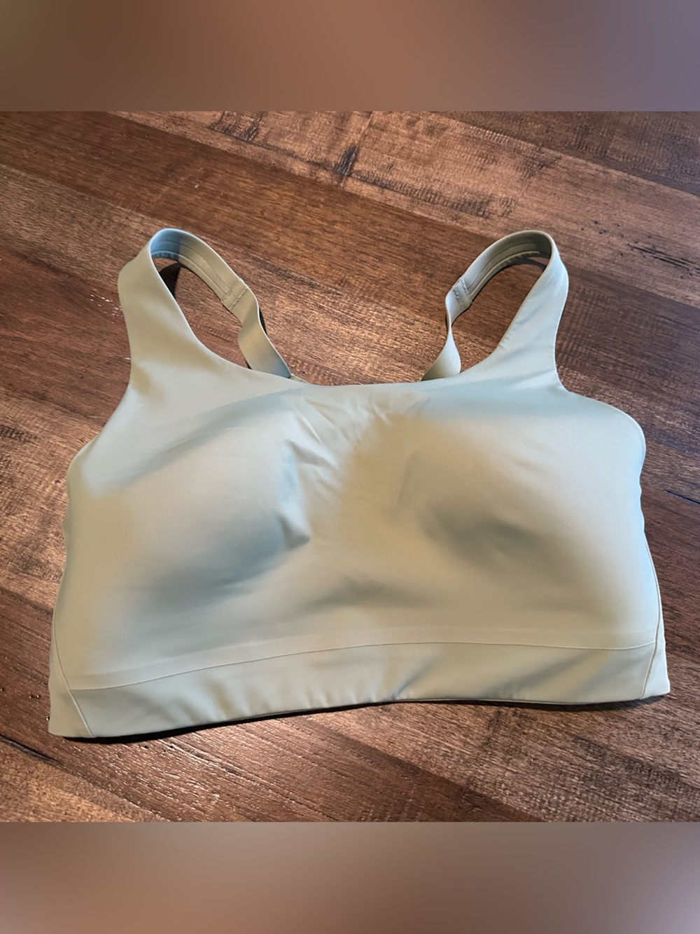 Athleta Seamless Pale Mint Sports Bra
